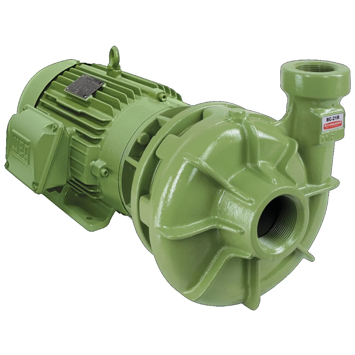 Bomba Centrífuga Monoestágio Schneider BC-21 R 12,5 CV Monofásica 220/440V Com Capacitor