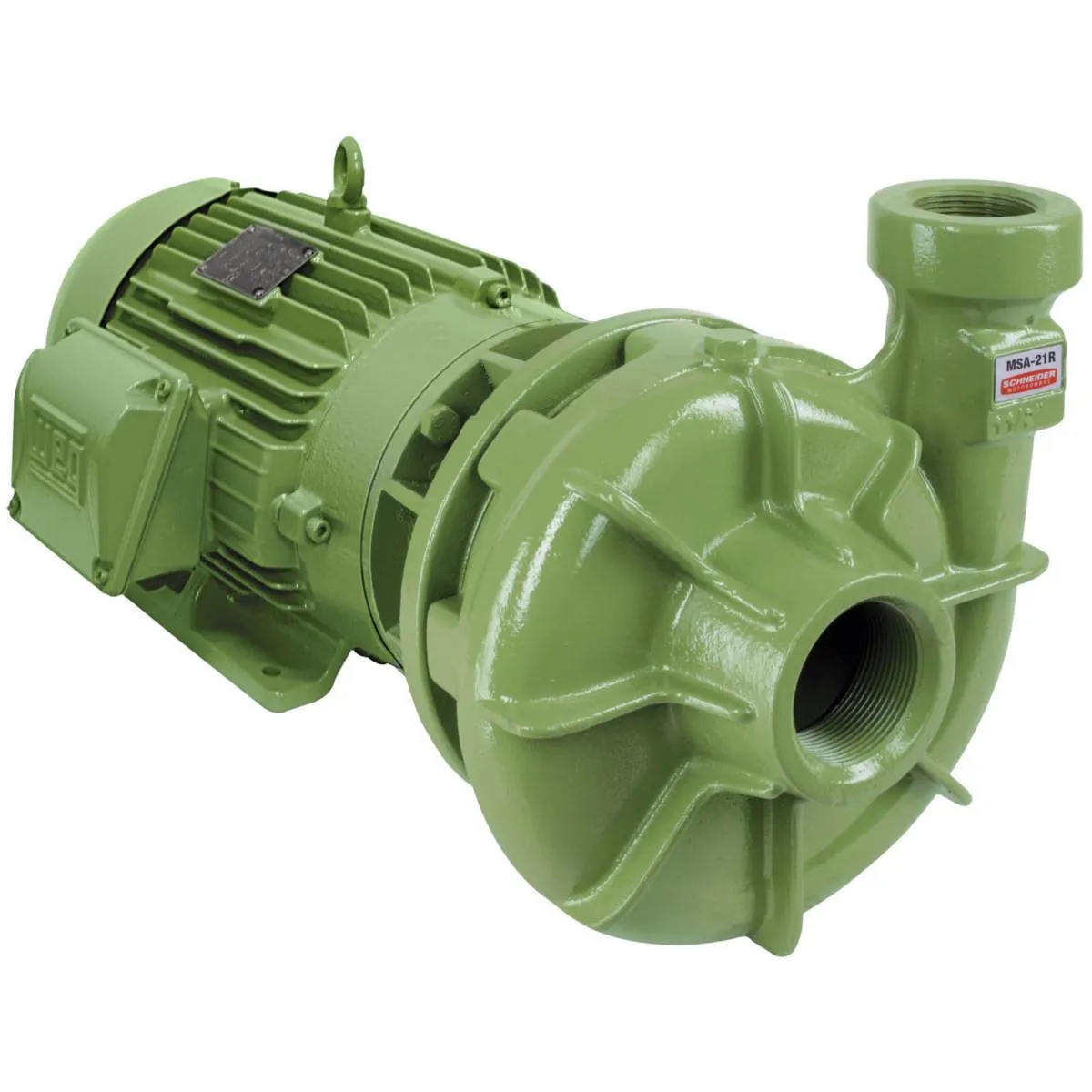 Bomba Centrífuga Schneider Msa-21r 1 1/2 7,5 Cv Trifásica 220v/380v/440v/760v