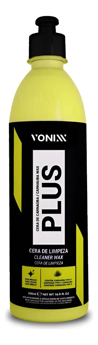 CERA DE CARNAÚBA PLUS 500ML